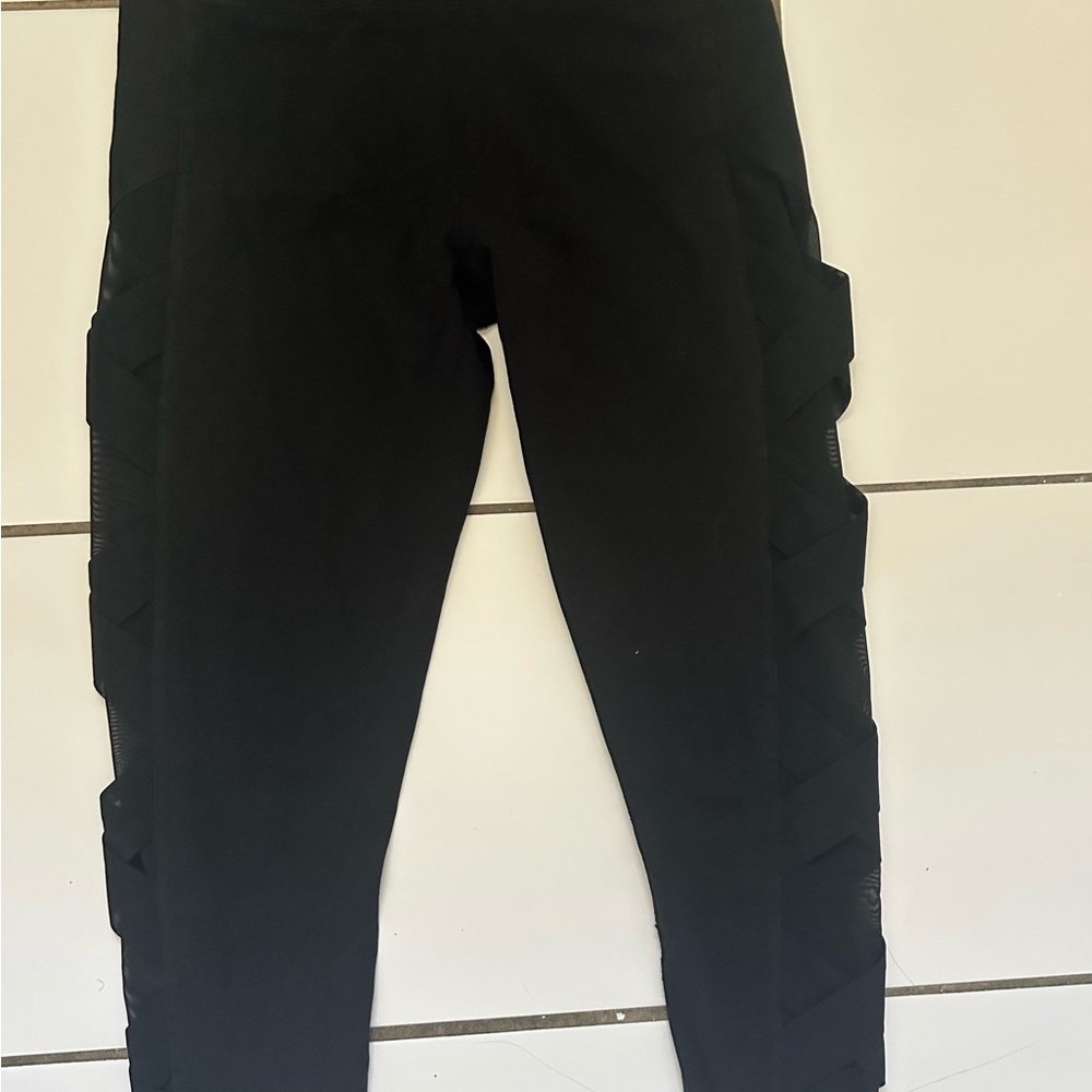 DKNY Black Slim Fit Leggings